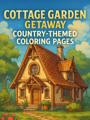 Cottage Garden Getaway &ndash; 340 Country-Themed Pages
