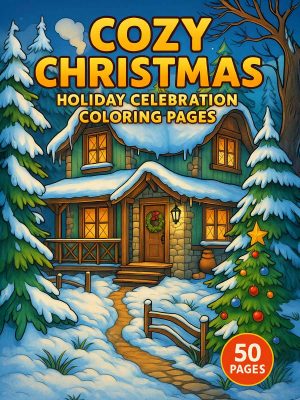Cozy Christmas &ndash; 50 Holiday Celebration Pages