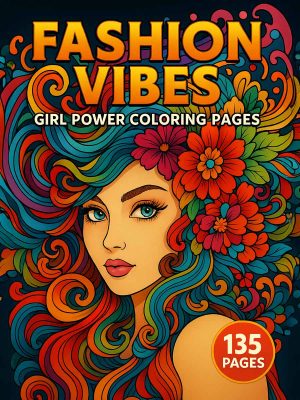 Fashion Vibes &ndash; 1357 Girl Power Coloring Pages