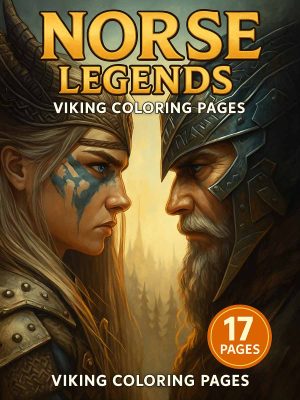 Norse Legends &ndash; 17 Viking Coloring Pages