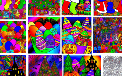 Unleash Your Holiday Spirit: Discover Festive Fun with Themed Coloring Pages from Our Coloring Pages Store