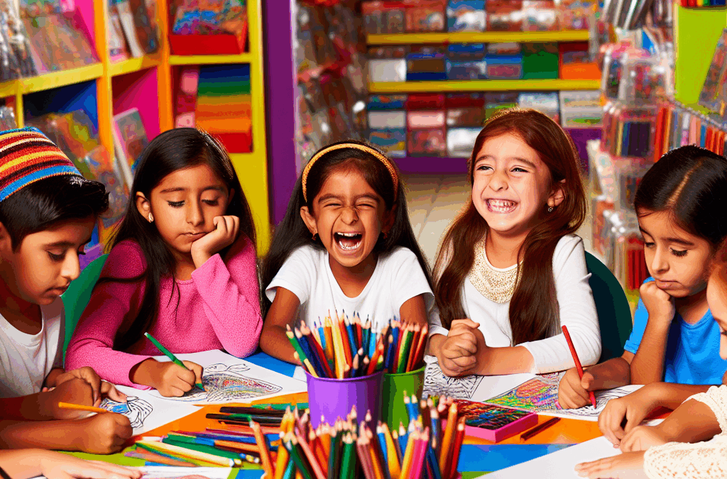 How a Coloring Pages Store Fosters Creative Learning for Young Minds