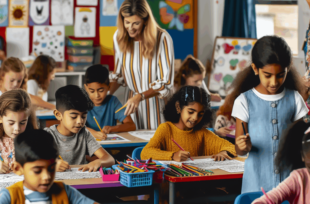 Boosting Classroom Creativity: How a Coloring Pages Store Simplifies Teaching Resources