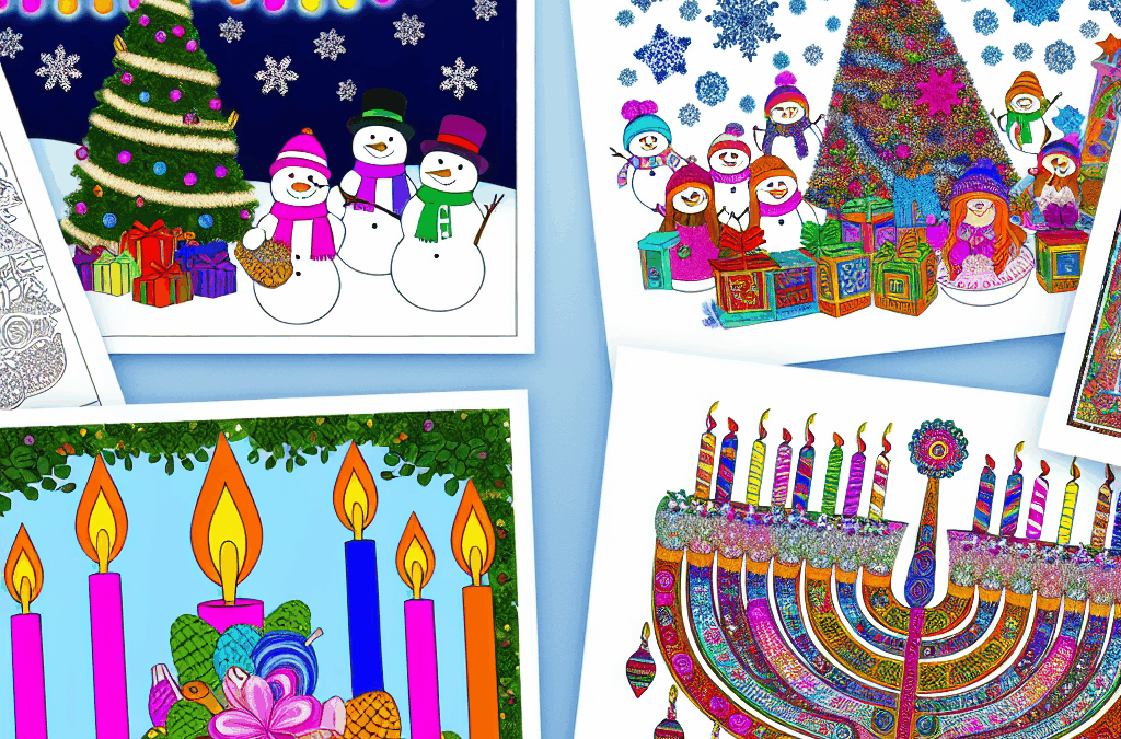 Celebrate the Season: Discover Festive Holiday-Themed Coloring Pages at Our Coloring Pages Store
