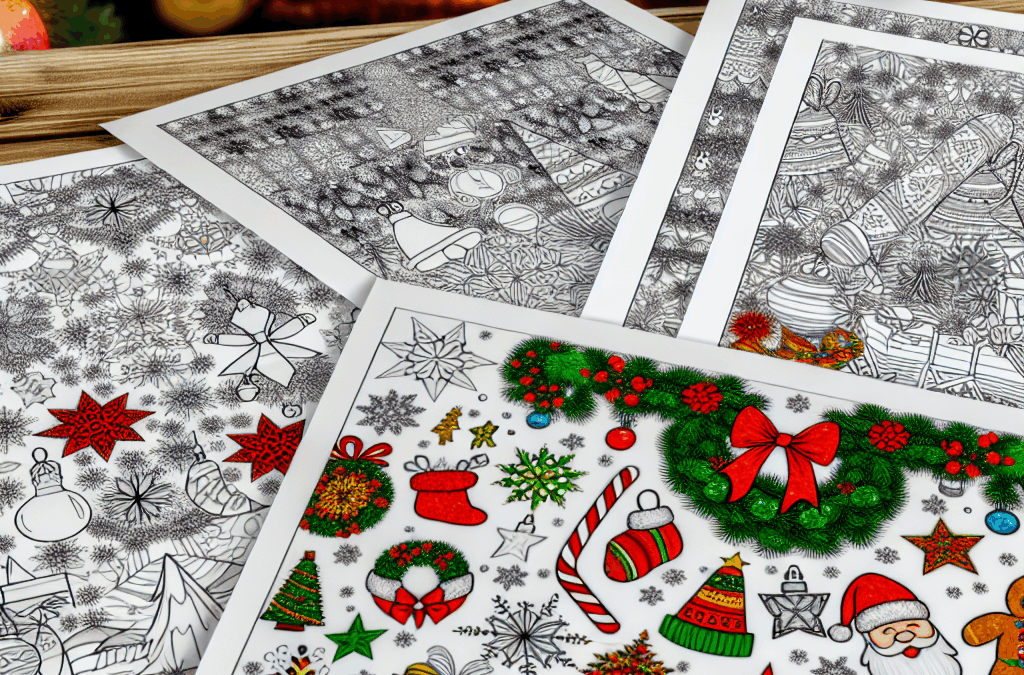 Unwrap the Joy of the Season: Explore Holiday-Themed Coloring Pages at Our Coloring Pages Store