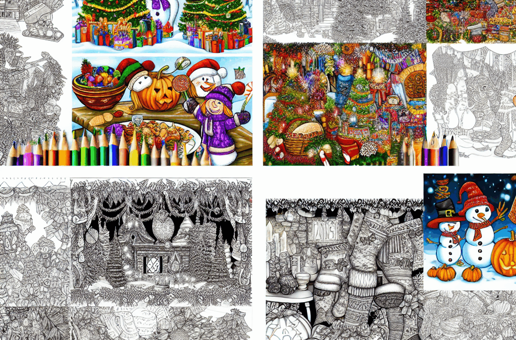 Discover Festive Themed Coloring at Our Coloring Pages Store