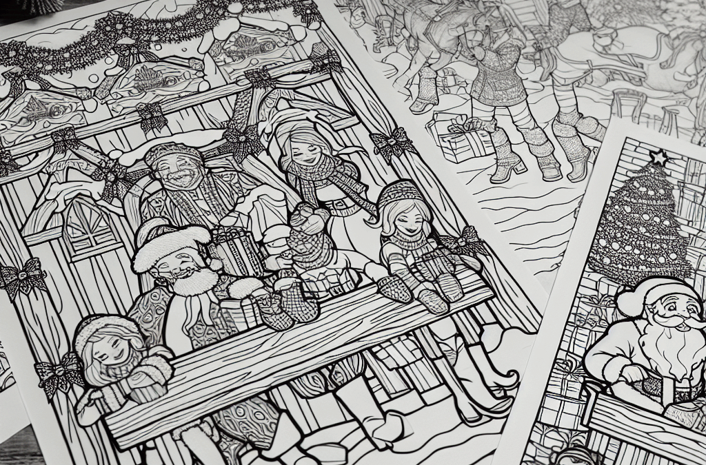 Explore Holiday-Themed Coloring Pages at Our Coloring Pages Store!