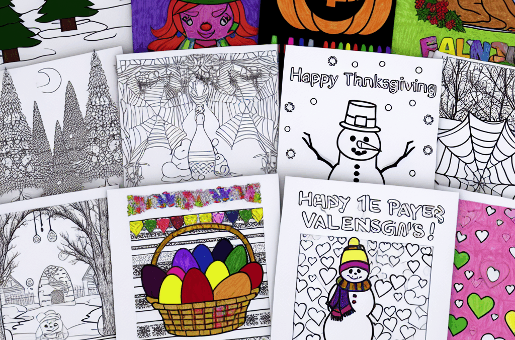 Celebrate the Season: Discover Festive Holiday-Themed Coloring Pages at Our Coloring Pages Store