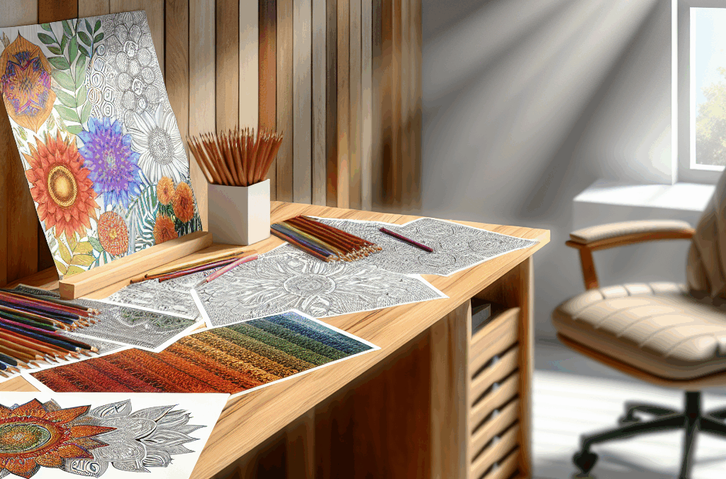 Finding Calm: How Coloring Pages from Your Favorite Coloring Pages Store Can Enhance Mindfulness and Relieve Stress